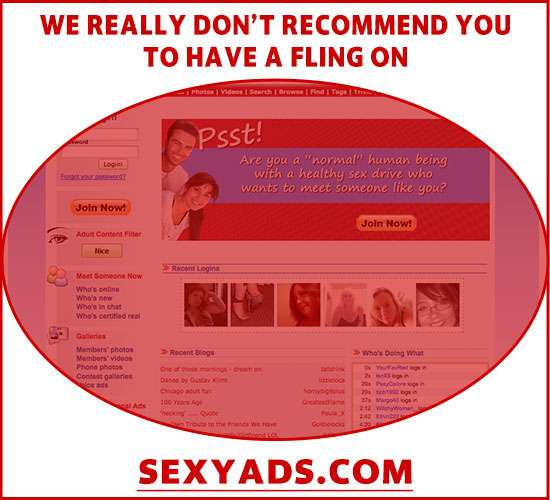 Screenshot of SexyAds